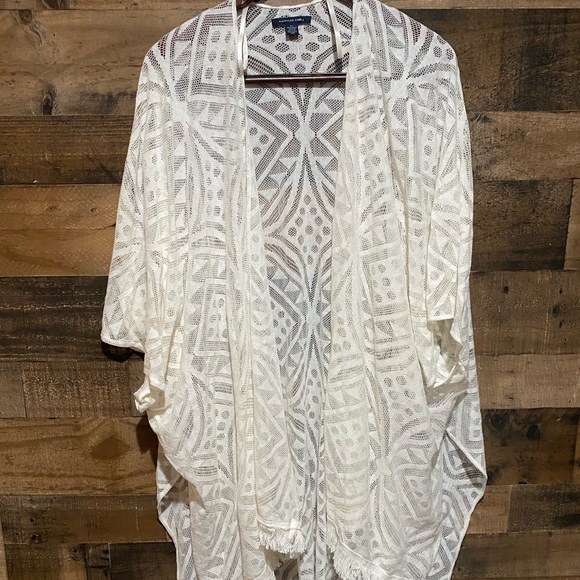 American Eagle Outfitters Sweaters - American Eagle AE Womens Kimono Open Knit Cardigan OS one size